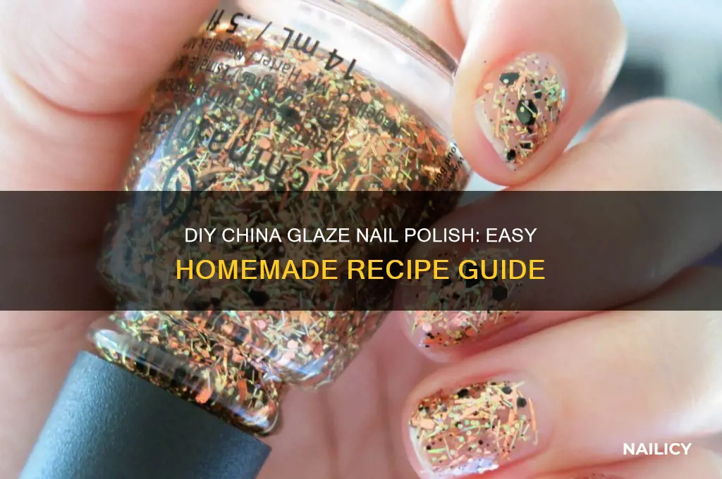 how to make china glaze nail polish