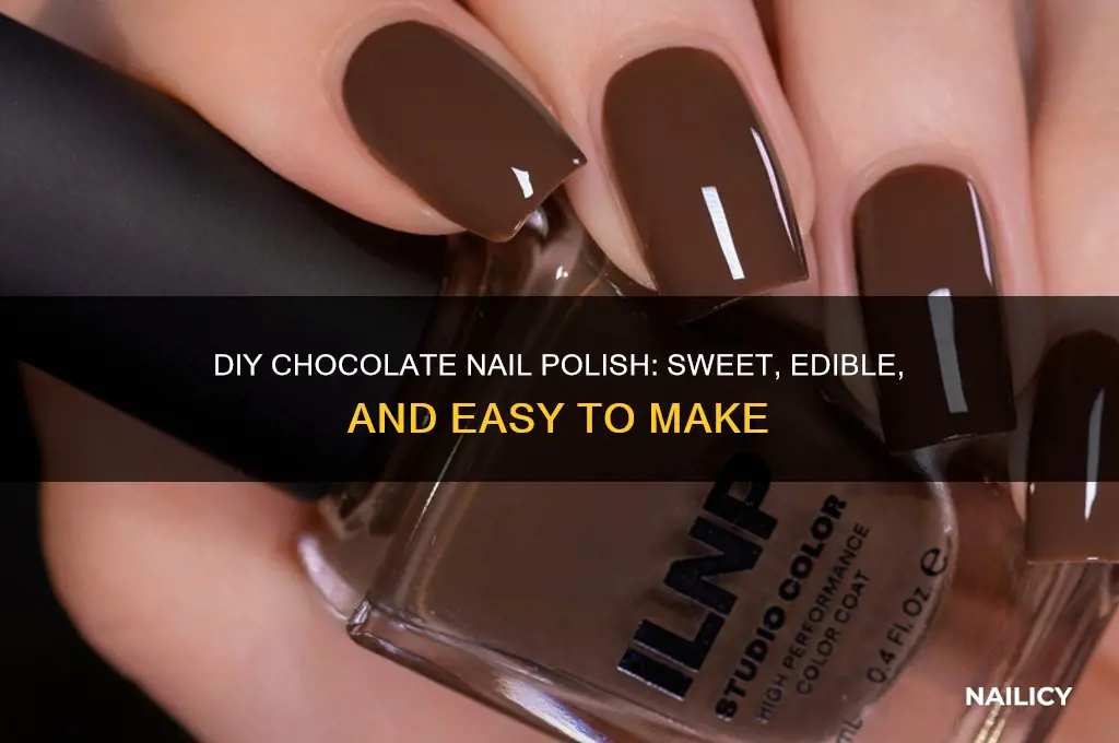how to make chocolate nail polish