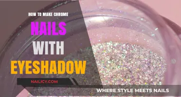 DIY Chrome Nails: Eyeshadow Magic