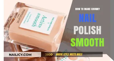 Smooth Out Chunky Nail Polish: Quick Fixes for Flawless Application