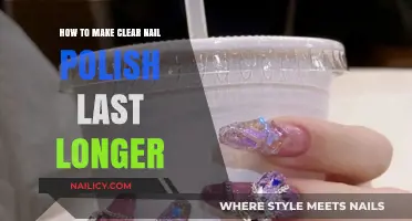 Extend Your Manicure: Tips for Long-Lasting Clear Nail Polish