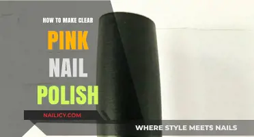 Crafting Perfect Clear Pink Nail Polish: Simple DIY Guide