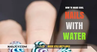 Create Cool Nails with Water: Easy DIY Tricks