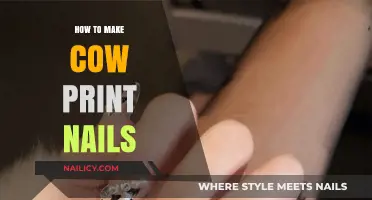 Creating Cow Print Nails: A Simple Guide