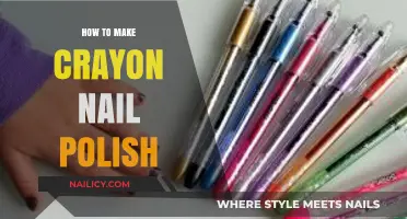 DIY Crayon Nail Polish: Creative, Colorful, and Easy Crafting Guide