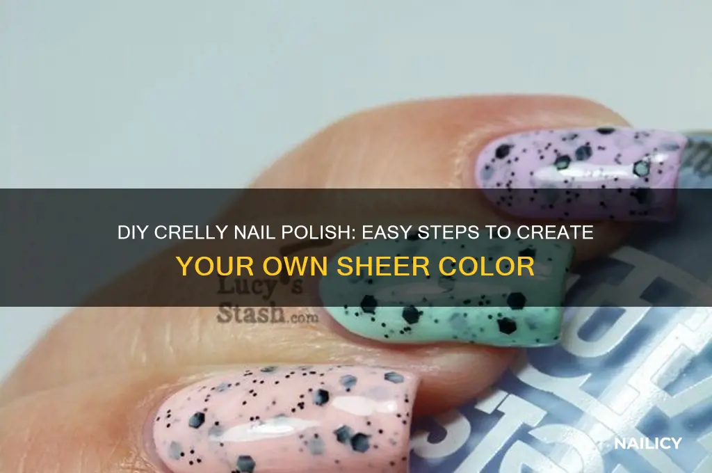 how to make crelly nail polish