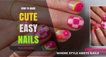 Easy, Cute Nails: DIY Guide for Beginners