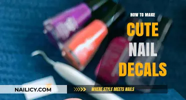 Creative Nail Art: Making Cute Decals at Home