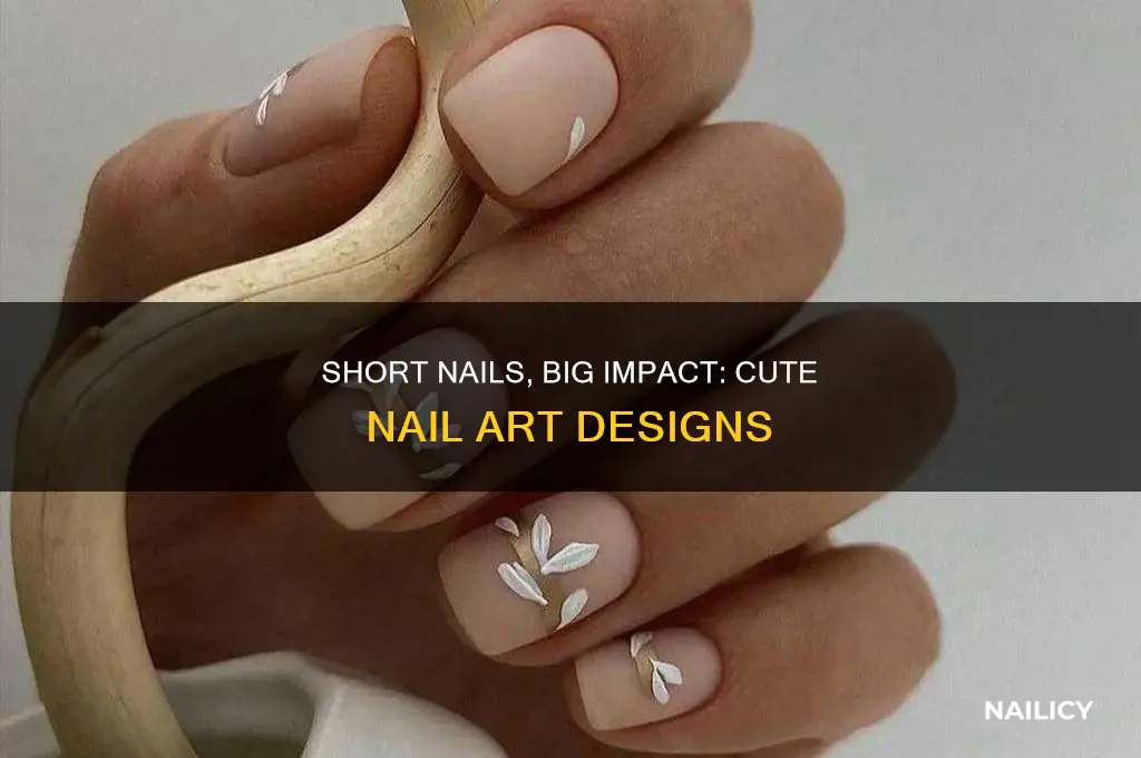 how to make cute nail designs for short nails