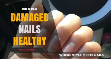 Repair Damaged Nails: Tips for Healthy Nails