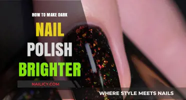 Brighten Dark Nail Polish: Simple Tips for a Vibrant, Glossy Finish