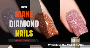 Creating Sparkly Diamond Nails at Home