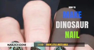 Creative Nail Art: DIY Dinosaur Nails
