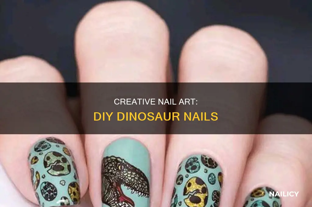 how to make dinosaur nail