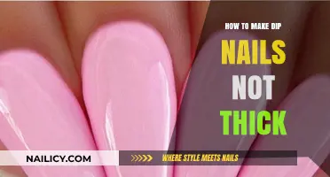 Thin Dip Nails: Tips and Tricks for Beginners