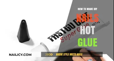 DIY Nails: Hot Glue Magic