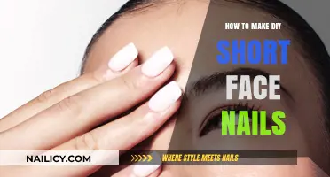 Short Face Nails: DIY Style