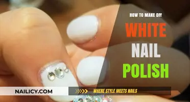 Create Your Own DIY White Nail Polish at Home Easily