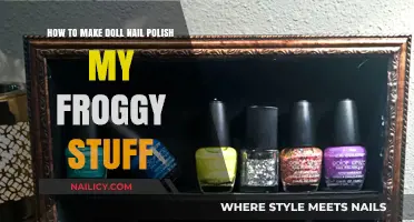 DIY Doll Nail Polish: My Froggy Stuff Crafting Tutorial