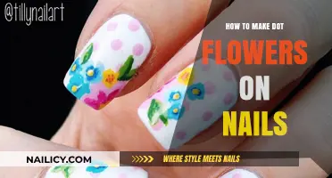 Creating Dot Flowers on Nails: A Simple Guide
