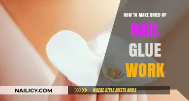 Reviving Dried Nail Glue: Quick and Easy Hacks
