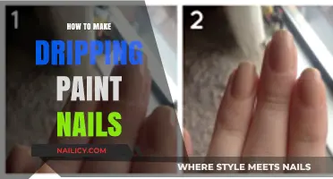 Create Dripping Paint Nails: Step-by-Step Guide