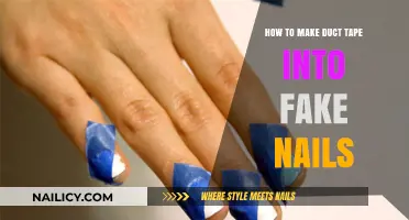 DIY Duct Tape Fake Nails: Easy, Creative, and Fun!