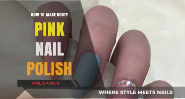 Create Dusty Pink Nail Polish: DIY Guide for Perfect Blush Tones