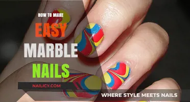 Create Stunning Marble Nails at Home Easily