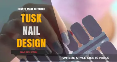 Trendy Tusk: DIY Elephant Nail Art