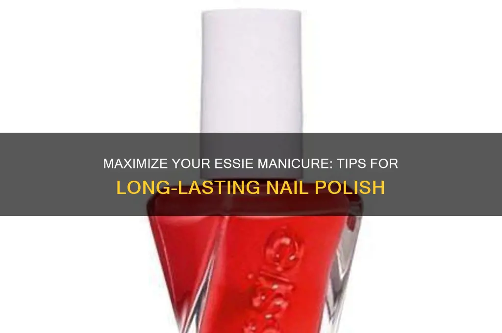 how to make essie nail polish last