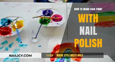 DIY Face Paint: Creative Nail Polish Transformation Guide