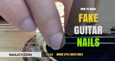 Creating Guitar Nails: Fake It 'Til You Make It