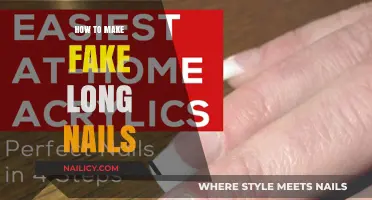 Creating Long Nails: DIY Fake Nail Art