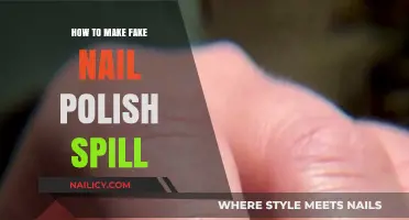 Create Realistic Fake Nail Polish Spills: A Creative DIY Guide