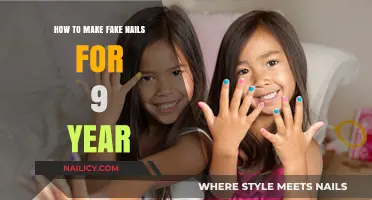 Creating Fun Fake Nails for Your Little One