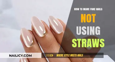 Creative Alternatives: Making Fake Nails Without Straws
