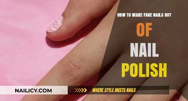 DIY Fake Nails: Easy Nail Polish Hack for Instant Manicure