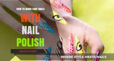 DIY Fake Nails: Easy Nail Polish Hack for Instant Manicure