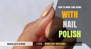 Create Realistic Fake Scars Using Nail Polish: Easy DIY Guide