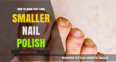 Nail Polish Tricks to Visibly Shrink Your Feet Instantly