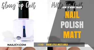 Achieve Perfect Matte Nails: Easy DIY Polish Transformation Tips