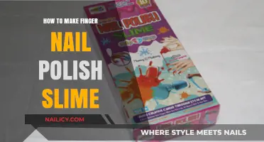 DIY Nail Polish Slime: Easy, Gooey Fun for Creative Crafters
