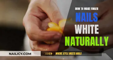 Get Naturally White Nails: Home Remedies and Tips