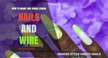 Igniting Innovation: Lemon Nails and Wire Fire-Starting Guide
