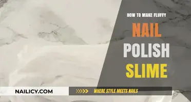 Create Fluffy Nail Polish Slime: Easy DIY Recipe for Soft Texture