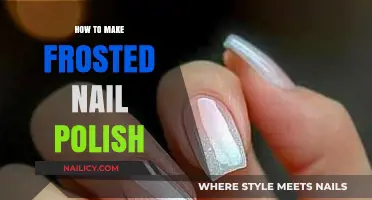 DIY Frosted Nail Polish: Easy Steps for a Chic Matte Finish