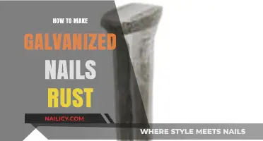 Creating Rust: Transforming Galvanized Nails
