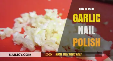 DIY Garlic Nail Polish: A Natural, Easy, and Unique Recipe