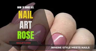Gel Nail Art: Creating a Rose Design